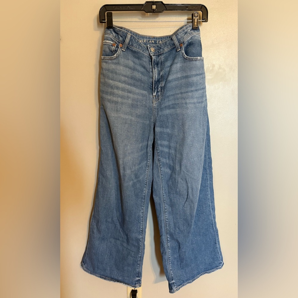 American Eagle Outfitters Dreamy Drape Wide Leg Jeans